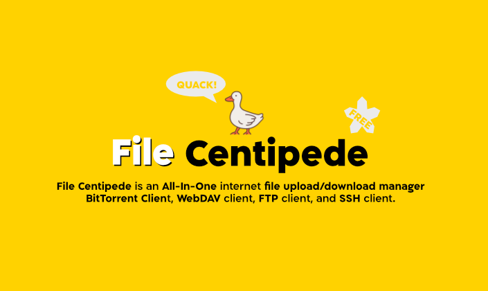 DCdļ(File Centipede)΢ܛ` Ŀǰ_l(f)̎